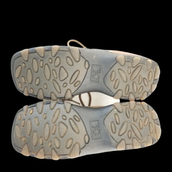 Dr Martens 8A98 Women's Two-Tone Tan Suede Leather - Picture 4 of 8